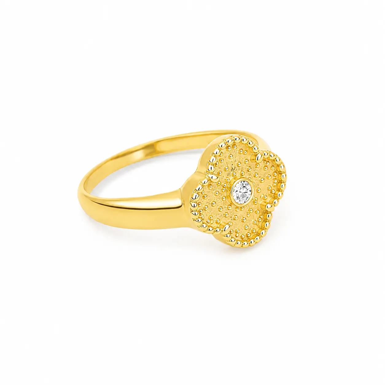 Anillo Trebol Talla 8 - Image 3