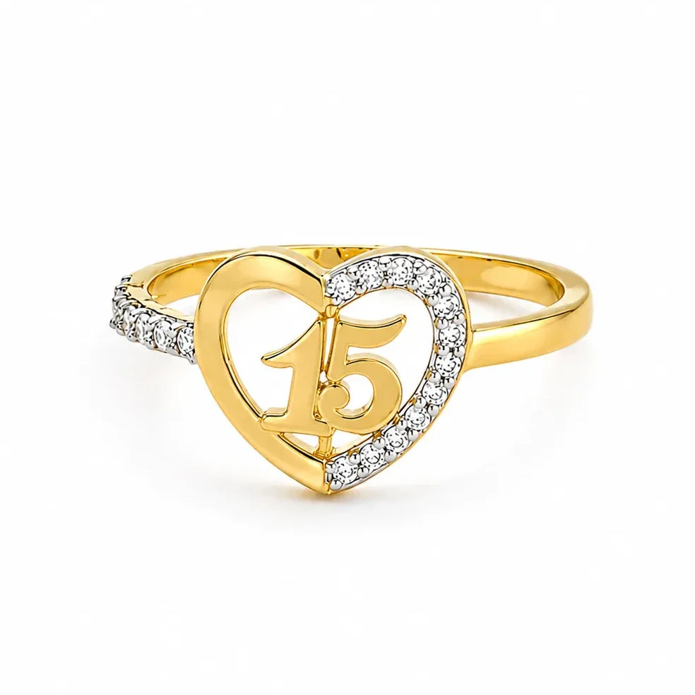 Anillo Corazon 15