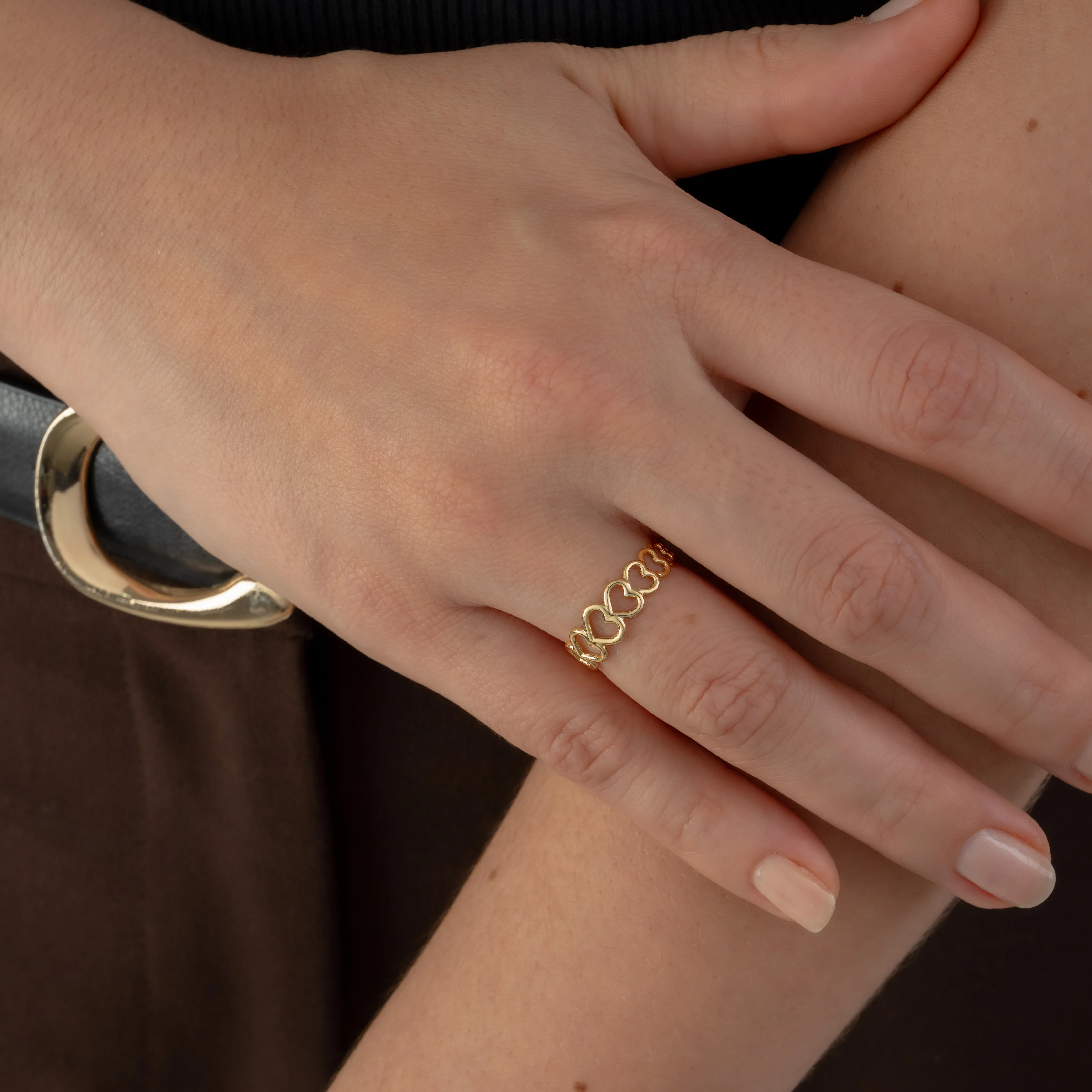 Anillo Corazones Talla 5 1/4 - Image 2