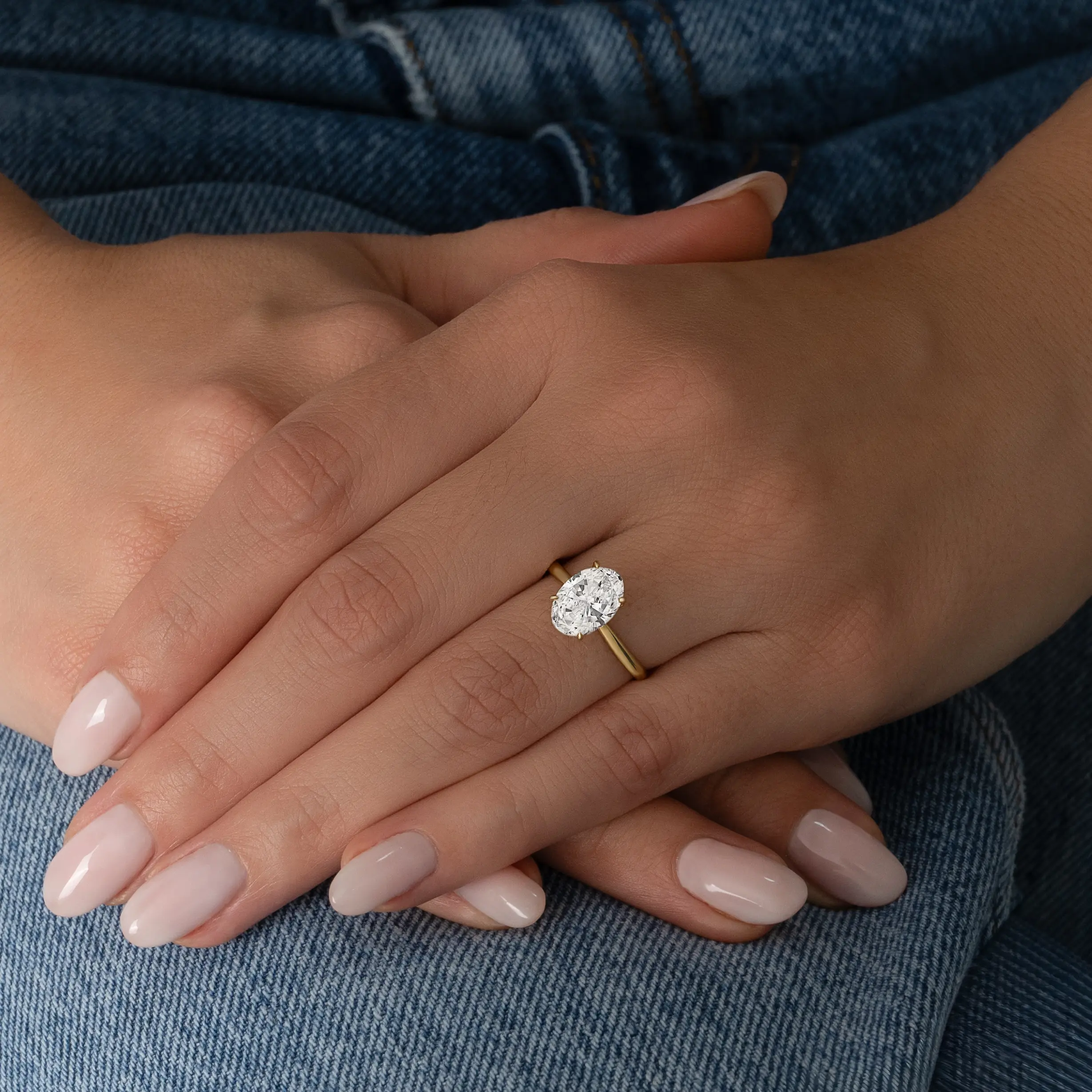 Anillo Compromiso Oval - Image 2