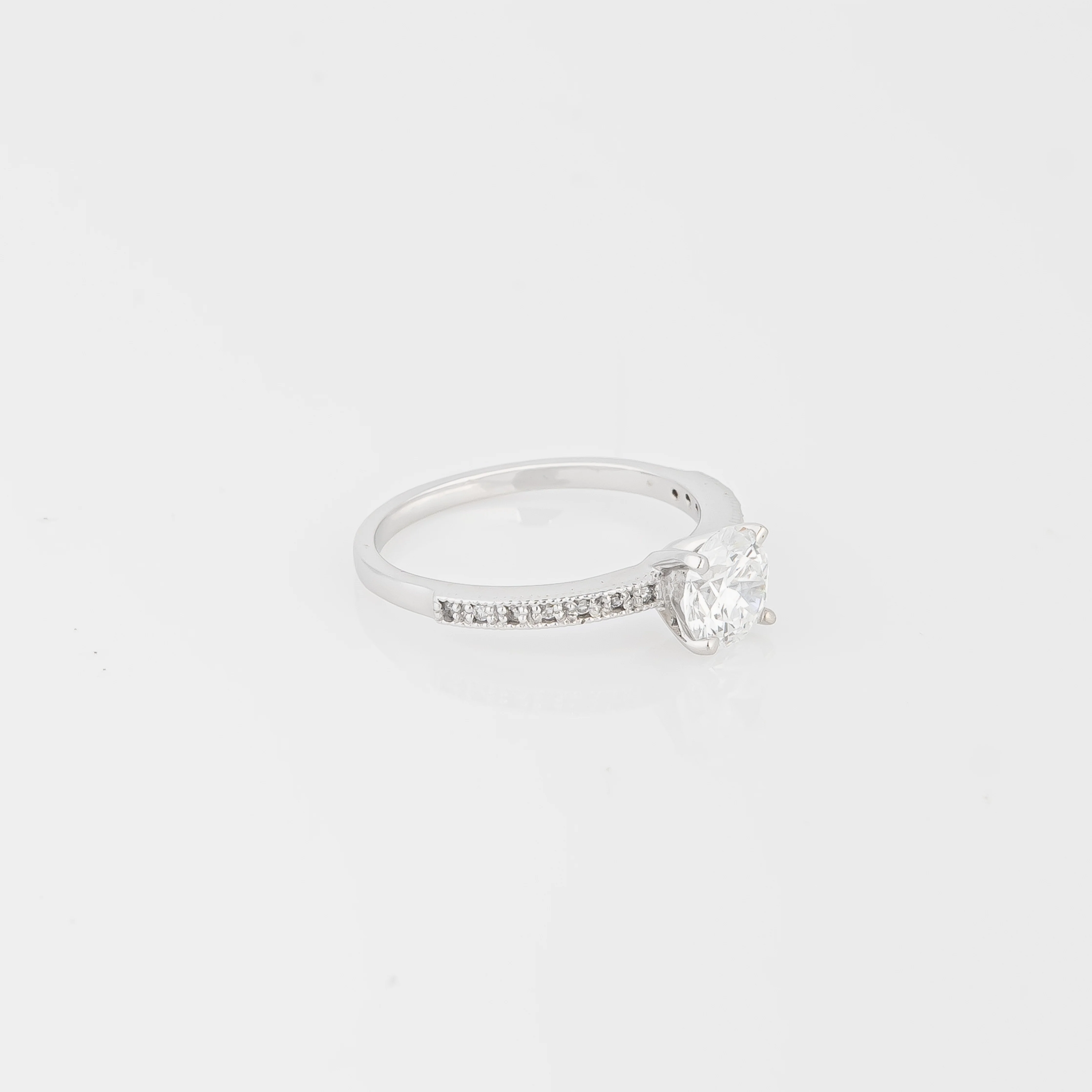 Anillo Diamante Lab Redondo 1.24ct - Image 4