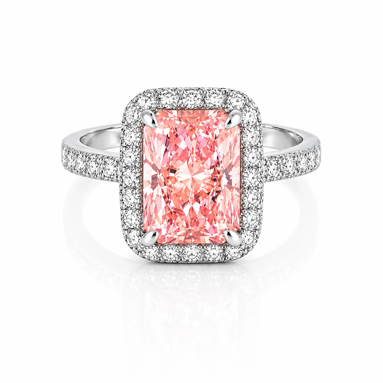 Anillo aurora rose diamond