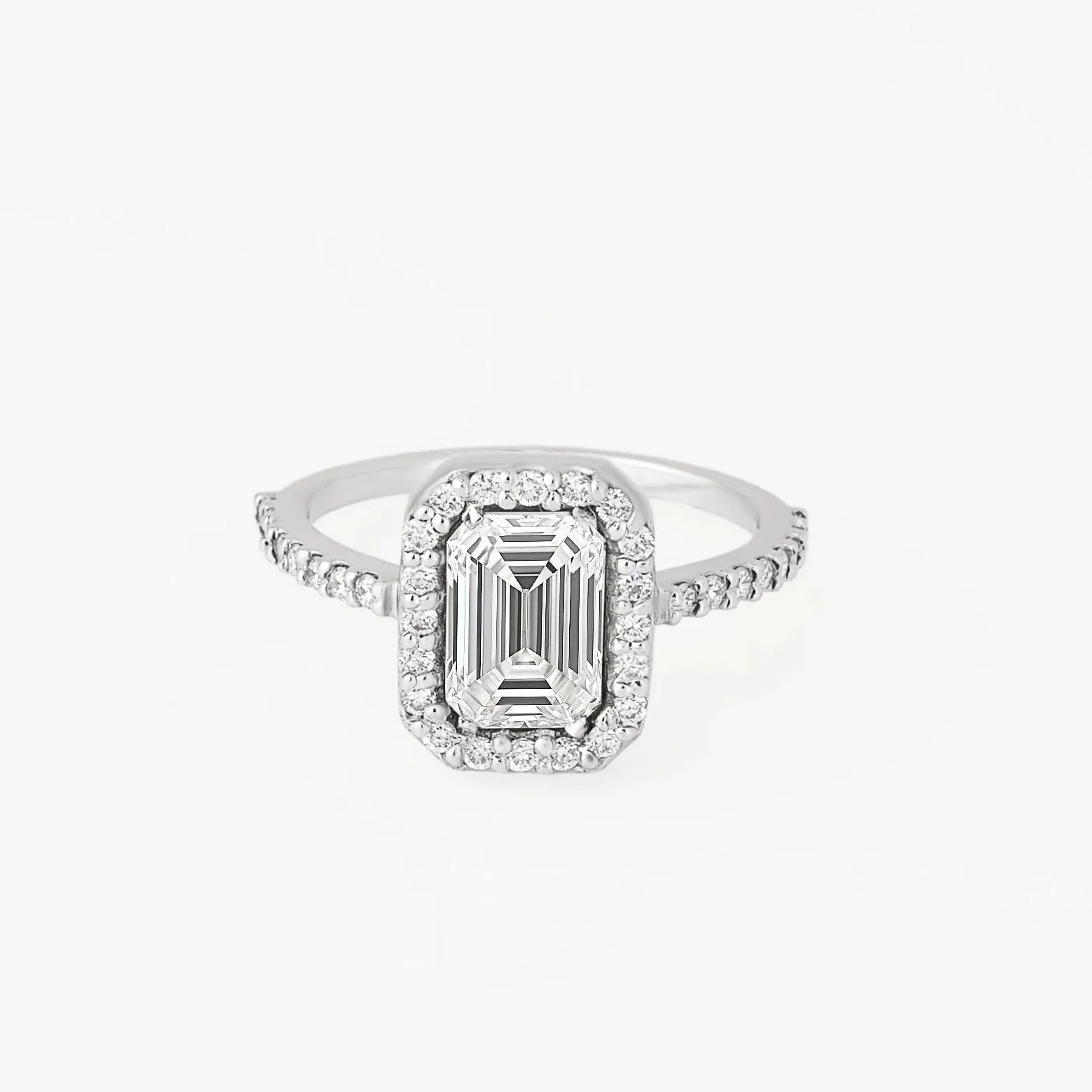 Anillo De Compromiso Diamantes Lab.