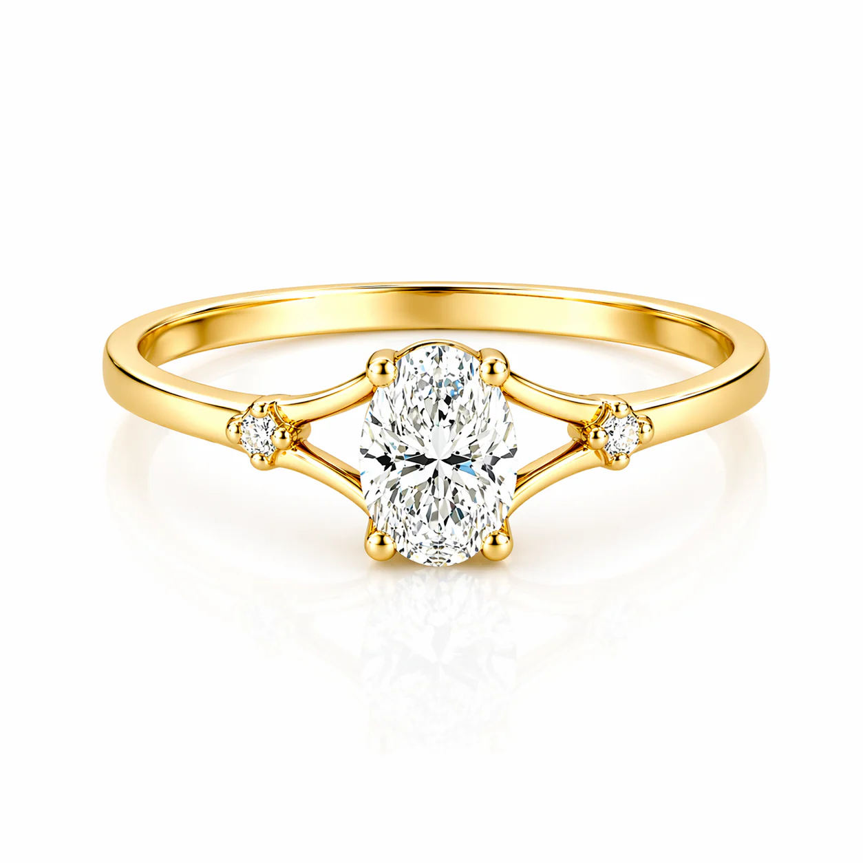 Anillo Solitario Clásico 0.50ct