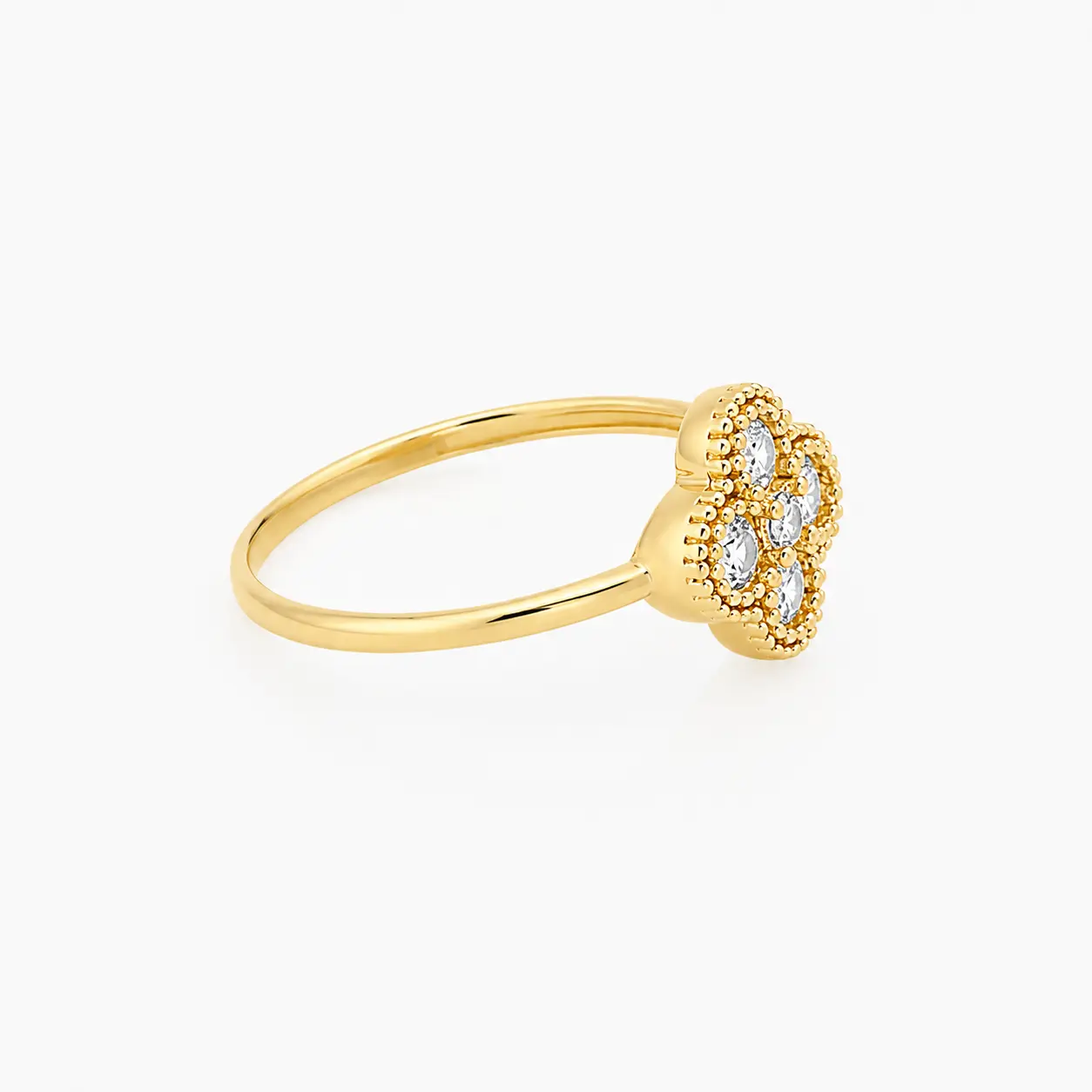 Anillo Trebol Talla 8 3/4 - Image 3