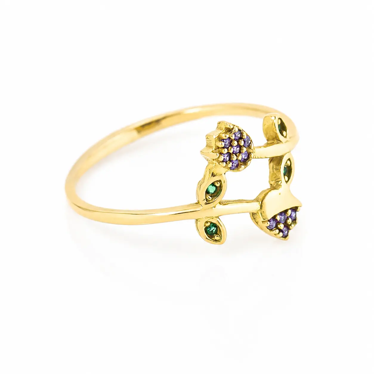 Anillo Rosas Talla 8 - Image 3