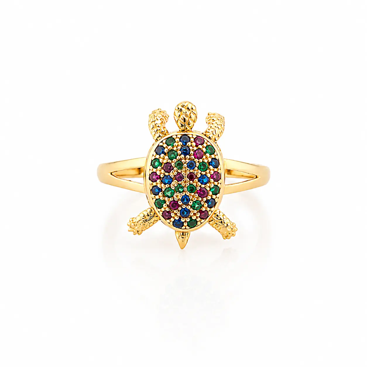 Anillo Tortuga Talla 7 3/4