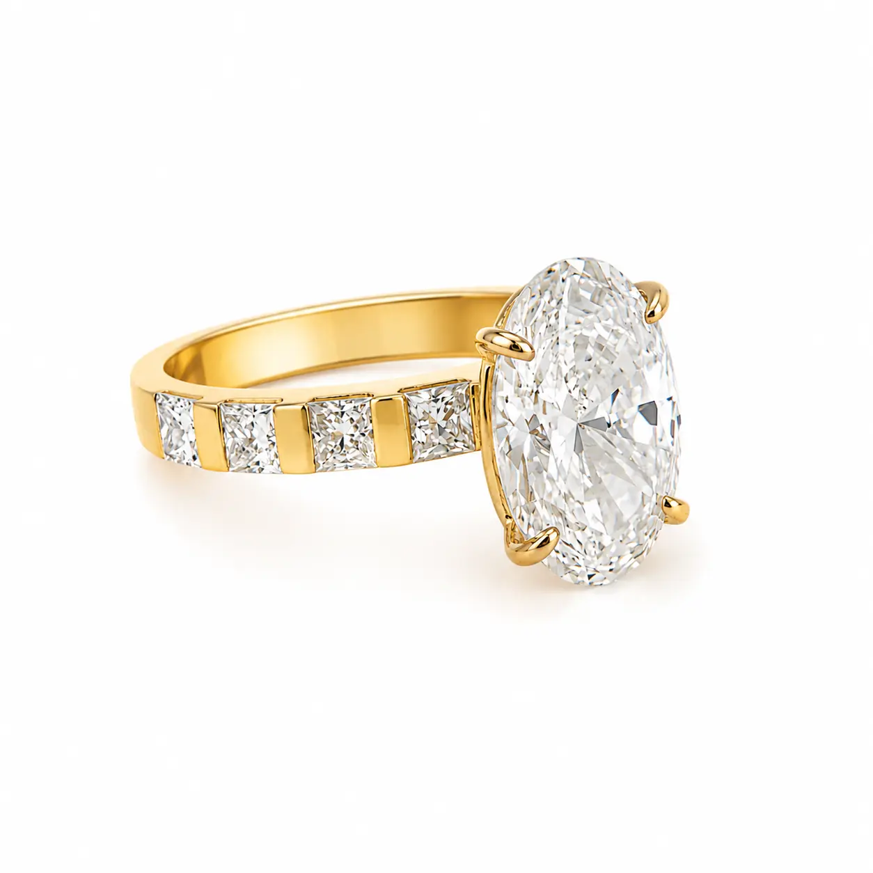 Anillo Oval Compromiso 5ct - Image 3