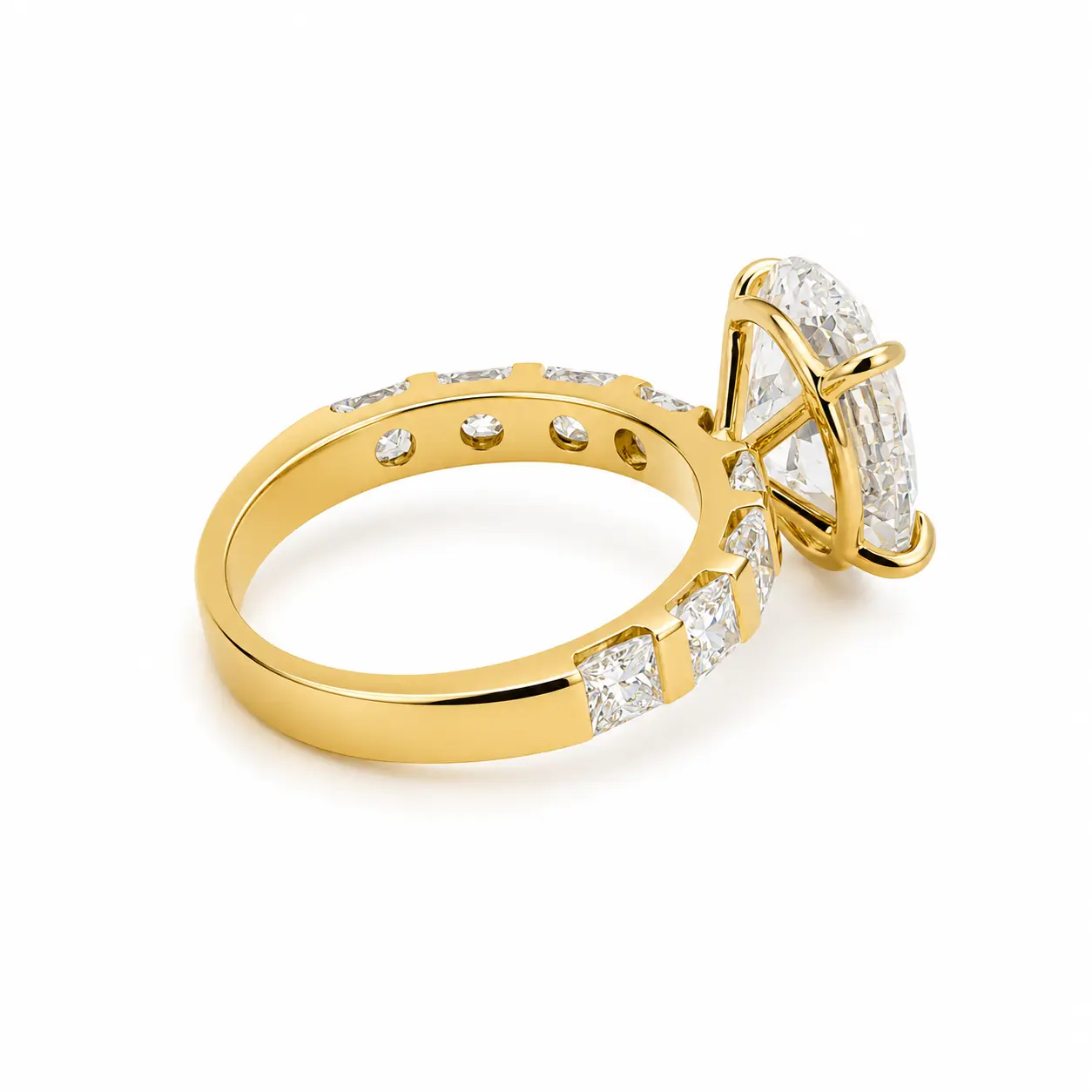 Anillo Oval Compromiso 5ct - Image 4