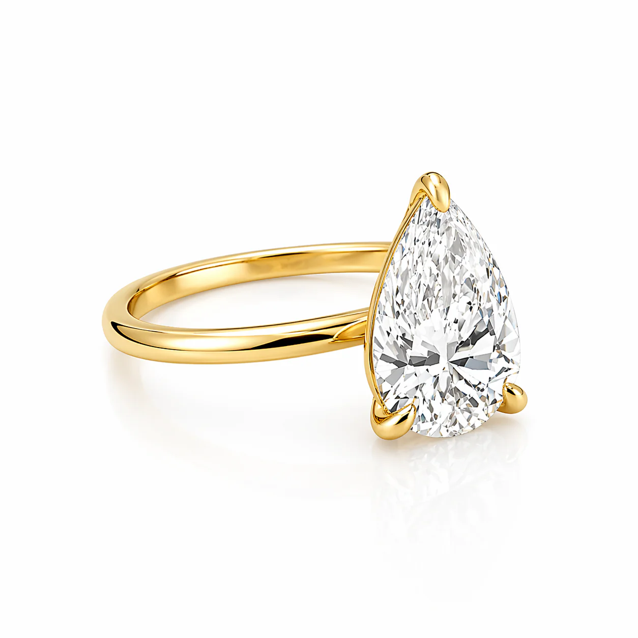 Anillo Pera Real 3.0ct - Image 3