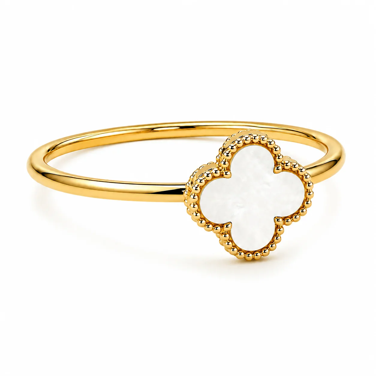 Anillo Trébol Blanco - Image 3