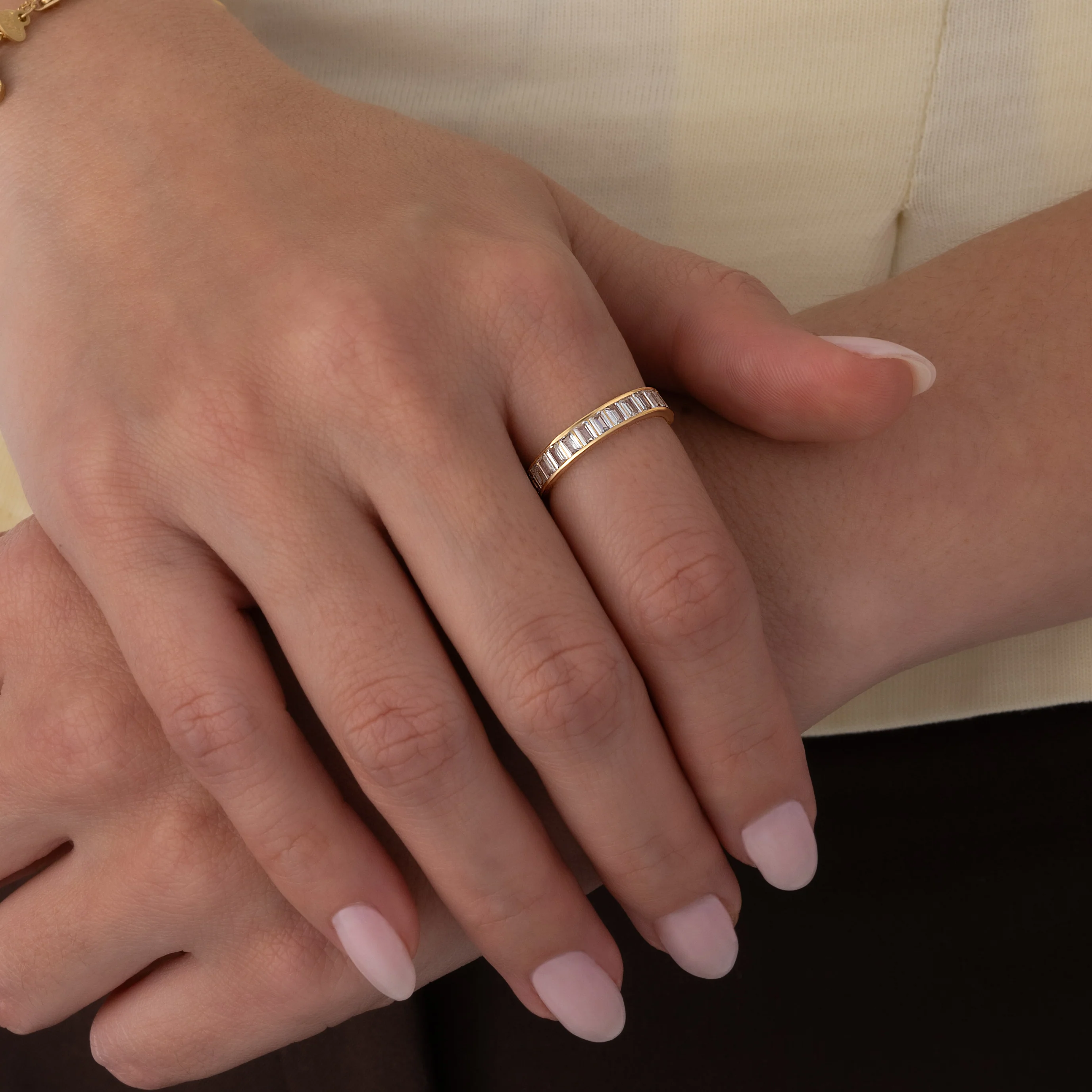 Anillo Sin Fin Baguette - Image 2