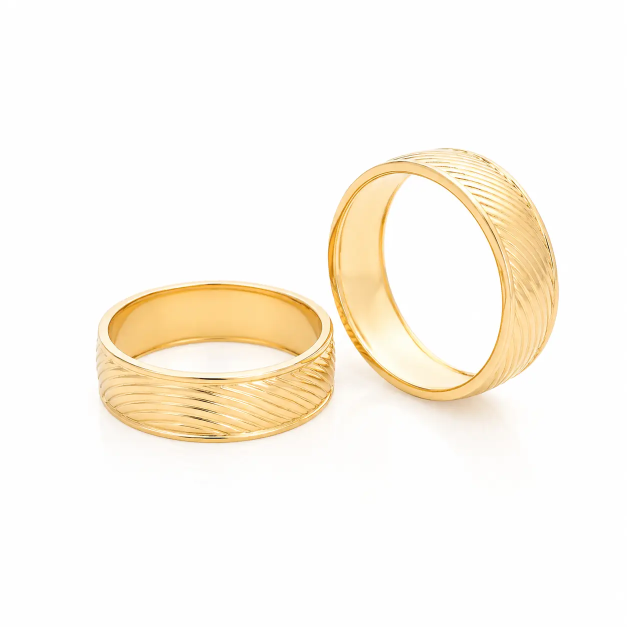 Anillos De Boda Lineal - Image 3