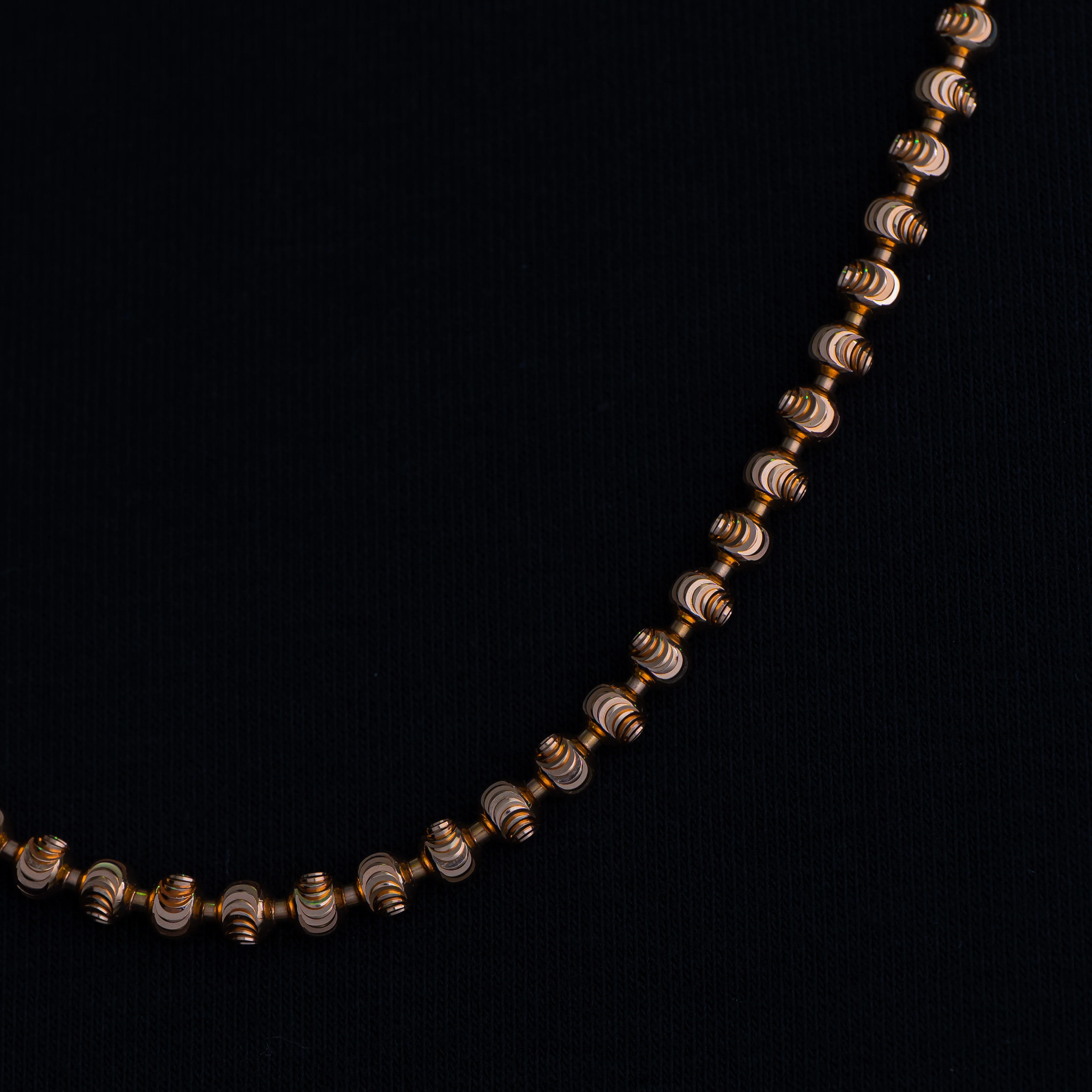 Cadena Tejido Militar Diamantado 70cm - Image 3