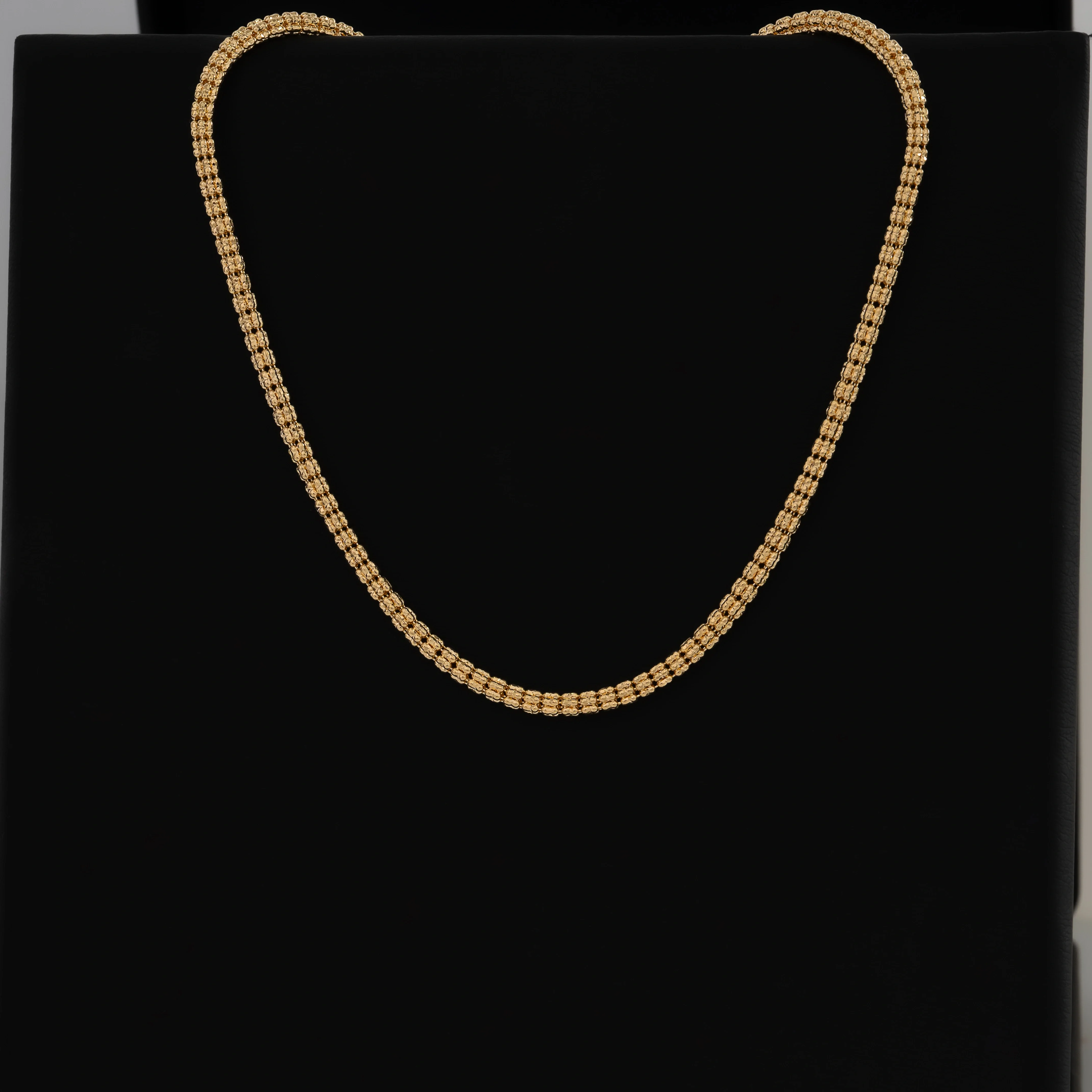 Cadena Bizantino Tejido 60cm
