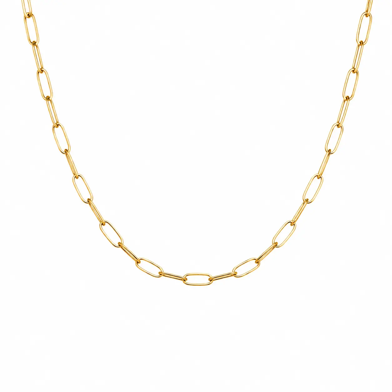 Cadena Paper Clip 45cm
