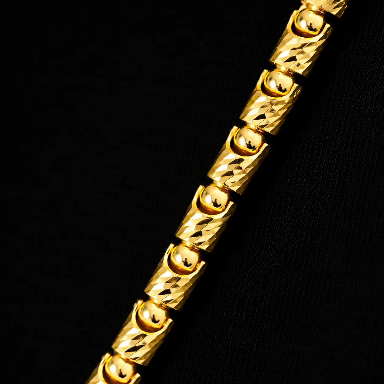 Cadena Tejido Rustico Diamantado - Image 3