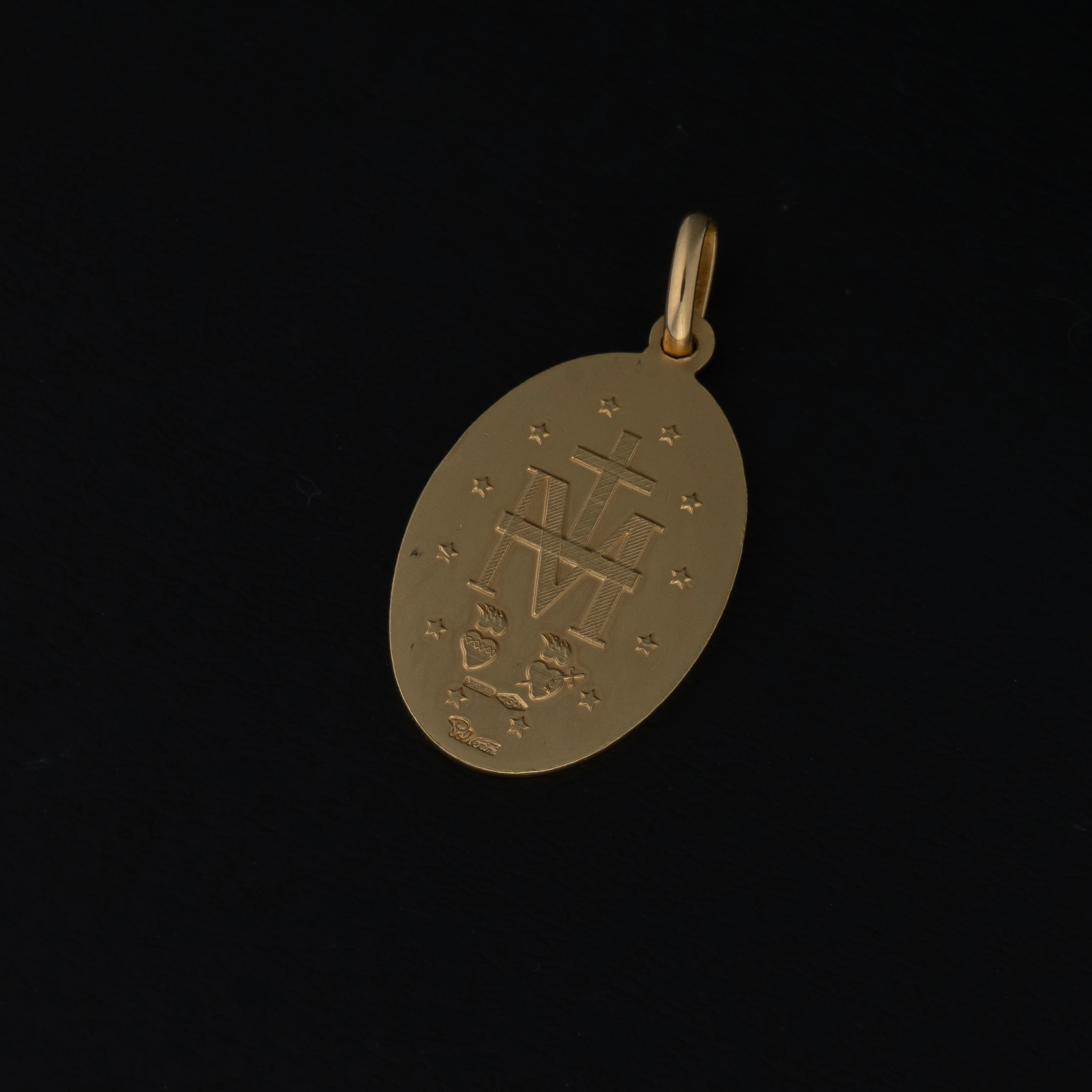 Dije Virgen Milagros 3.6cm - Image 2