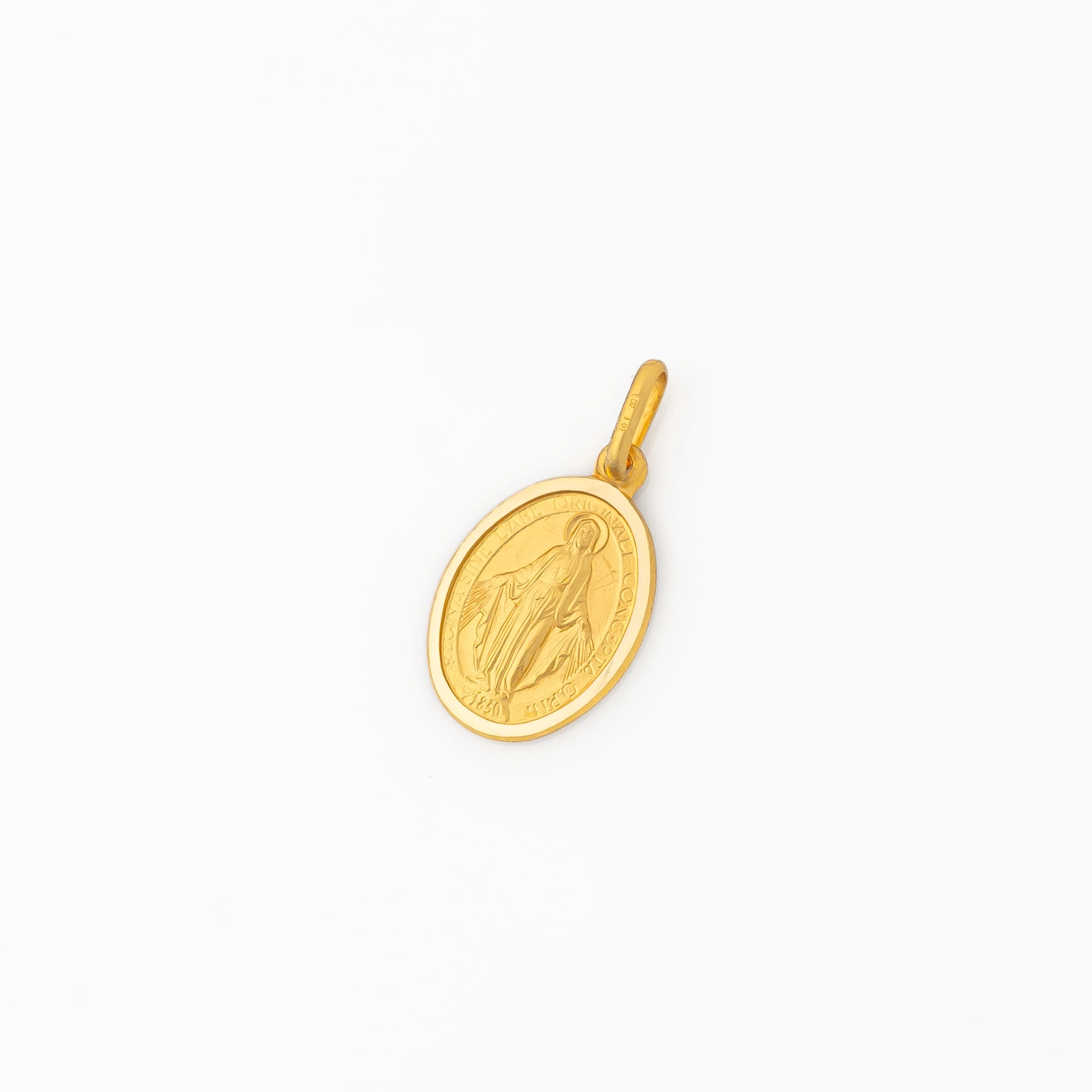 Dije Medalla Virgen De Los Milagros 2cm - Image 3