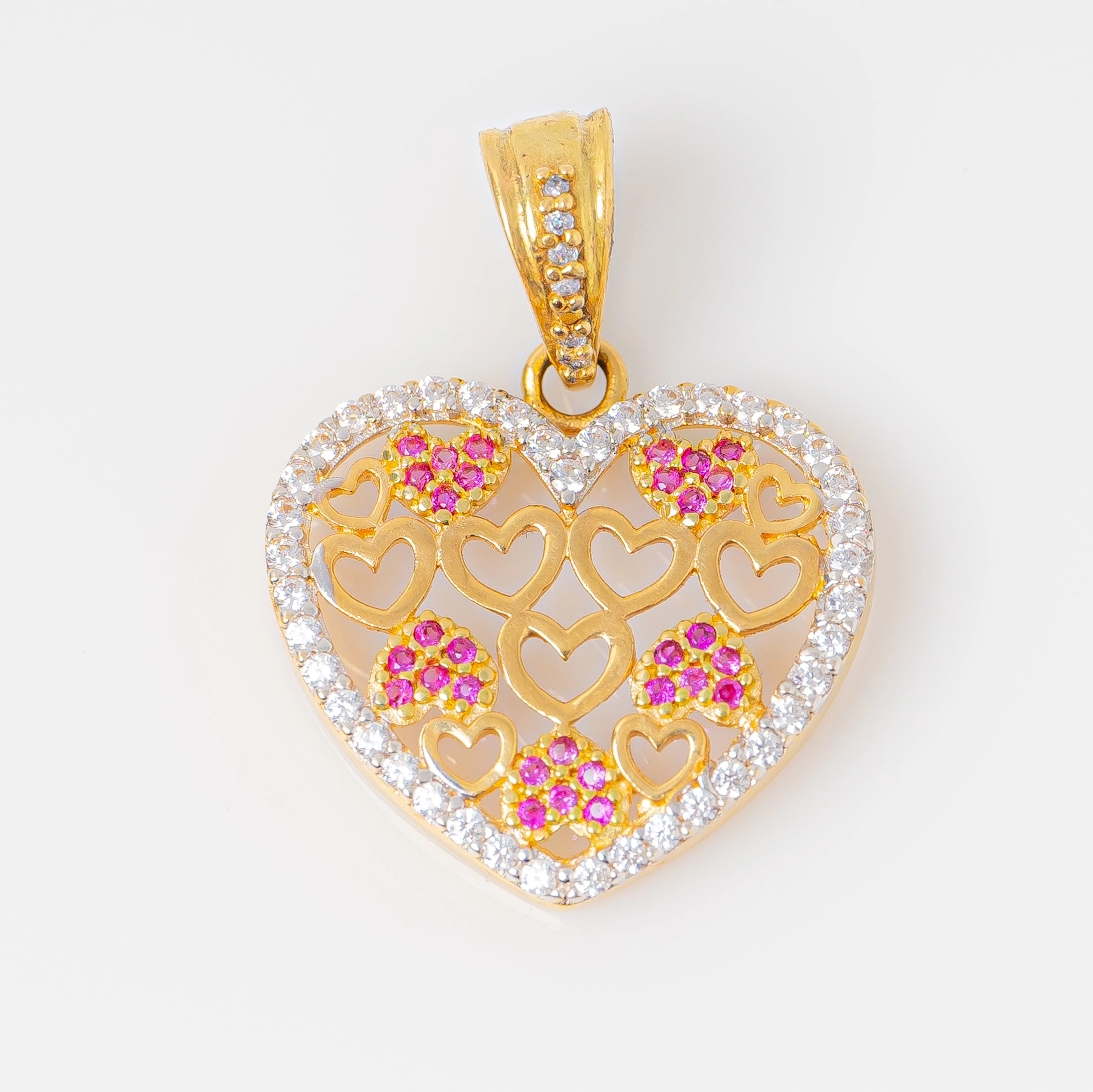 Dije Corazon De Corazones 2.8cm