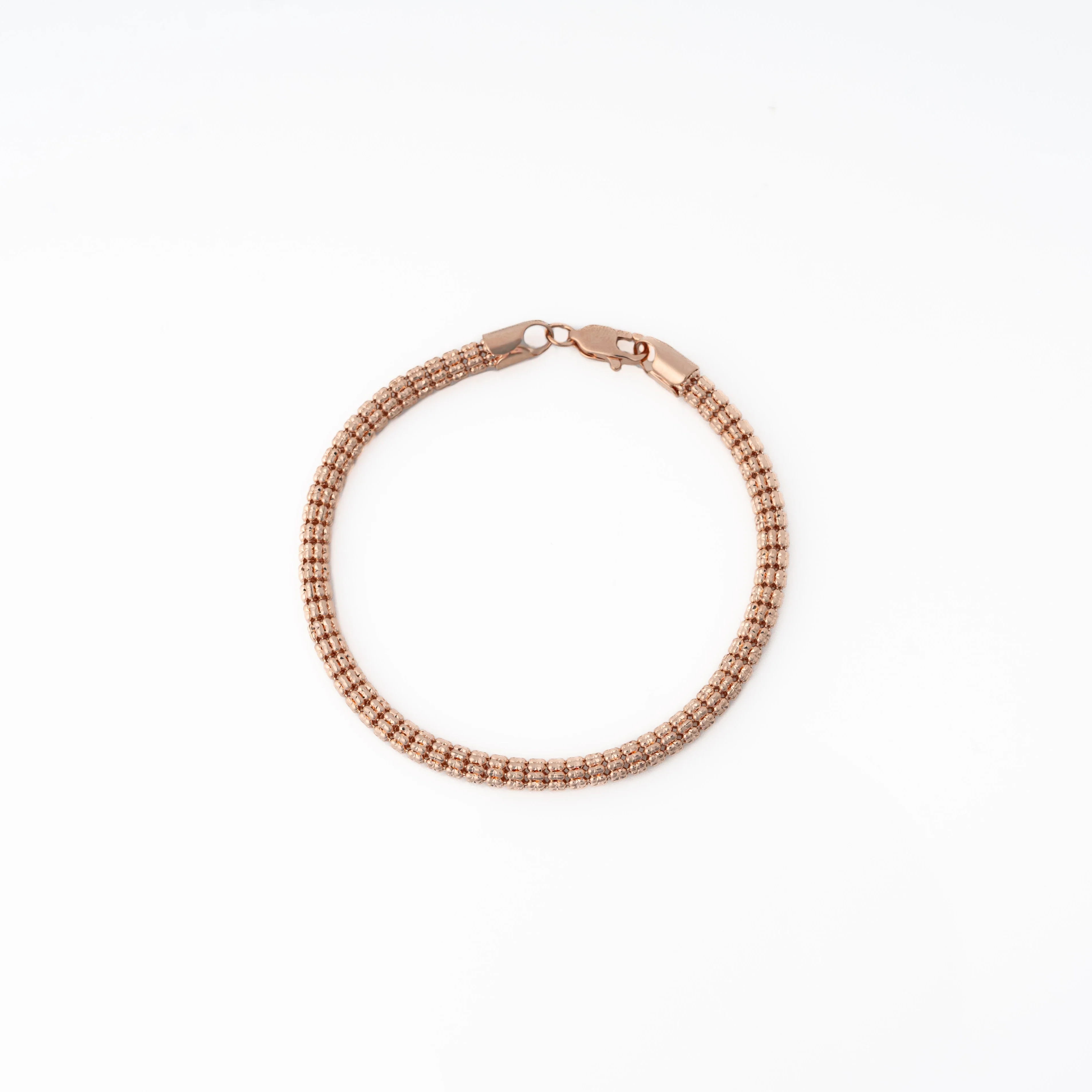 Pulsera Rosa Diamantada 20cm